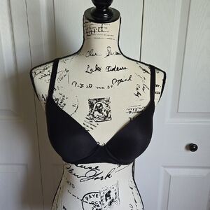 Aerie Elegant Black Bra 32DD Smoothez